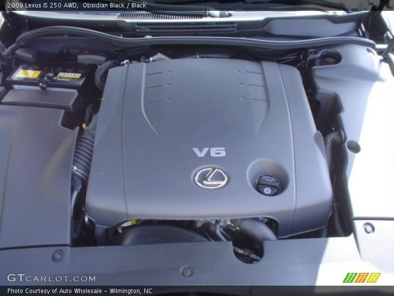 Obsidian Black / Black 2009 Lexus IS 250 AWD