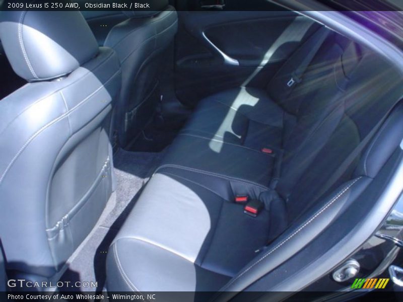 Obsidian Black / Black 2009 Lexus IS 250 AWD