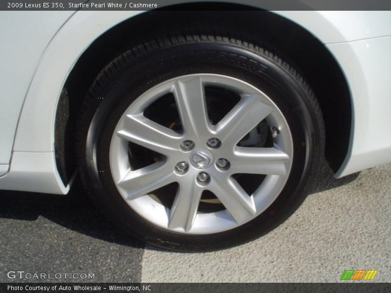 Starfire Pearl White / Cashmere 2009 Lexus ES 350