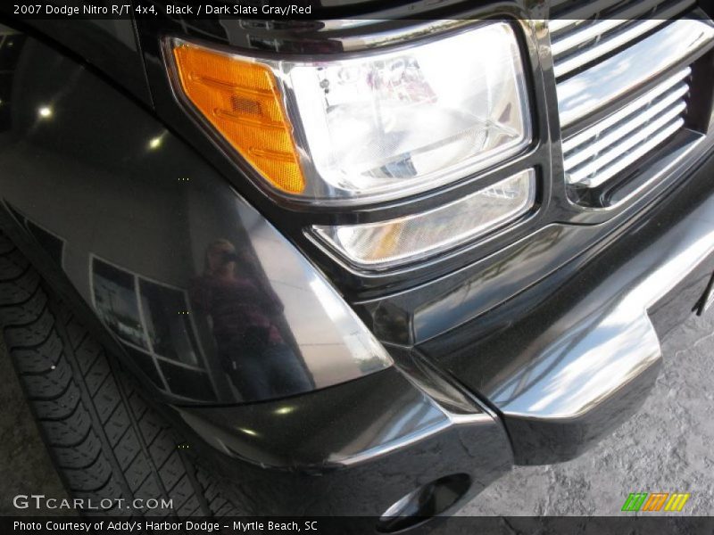 Black / Dark Slate Gray/Red 2007 Dodge Nitro R/T 4x4