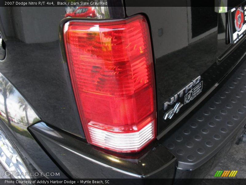 Black / Dark Slate Gray/Red 2007 Dodge Nitro R/T 4x4