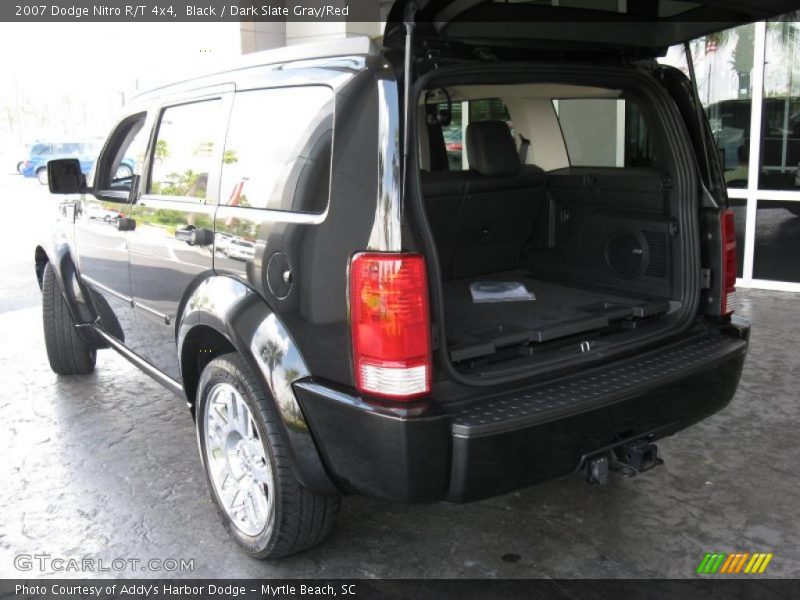 Black / Dark Slate Gray/Red 2007 Dodge Nitro R/T 4x4