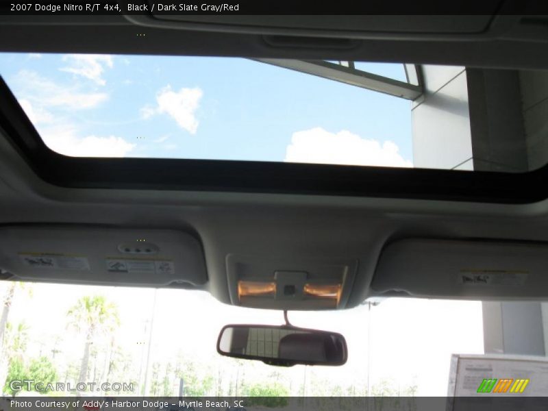 Black / Dark Slate Gray/Red 2007 Dodge Nitro R/T 4x4
