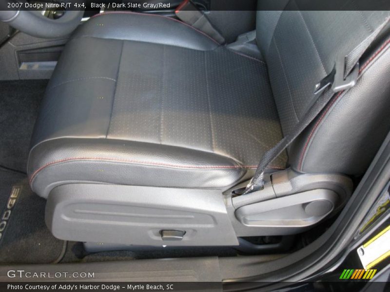 Black / Dark Slate Gray/Red 2007 Dodge Nitro R/T 4x4