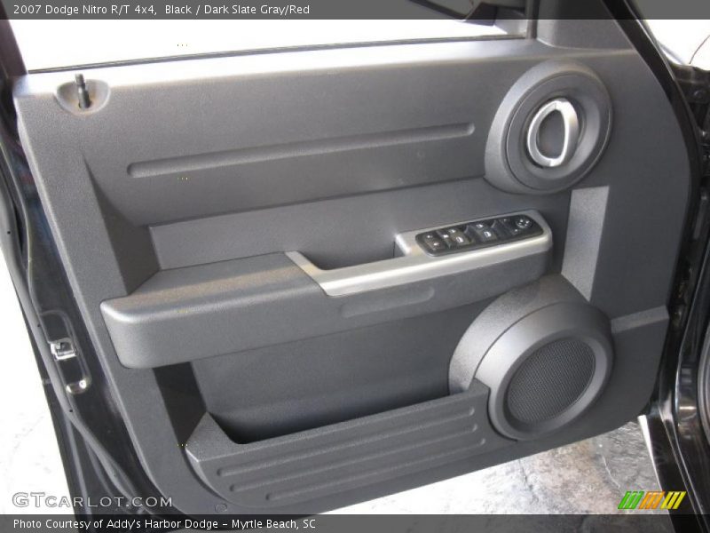 Black / Dark Slate Gray/Red 2007 Dodge Nitro R/T 4x4