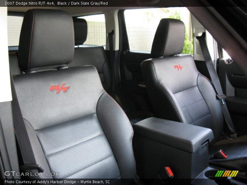 Black / Dark Slate Gray/Red 2007 Dodge Nitro R/T 4x4