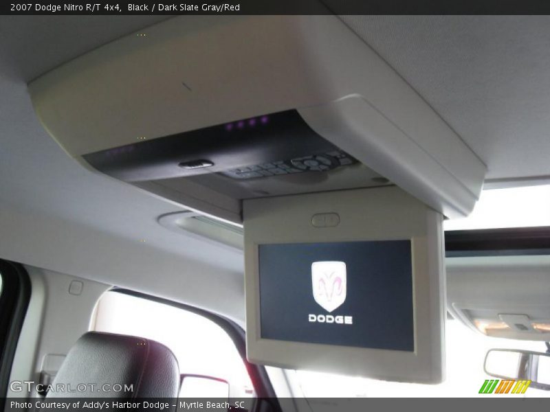 Black / Dark Slate Gray/Red 2007 Dodge Nitro R/T 4x4