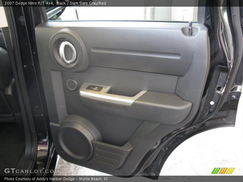 Black / Dark Slate Gray/Red 2007 Dodge Nitro R/T 4x4