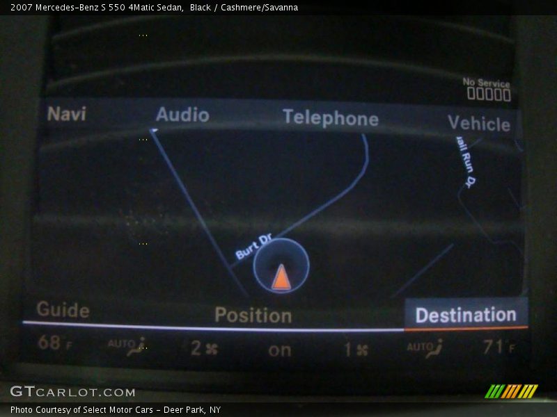 Black / Cashmere/Savanna 2007 Mercedes-Benz S 550 4Matic Sedan