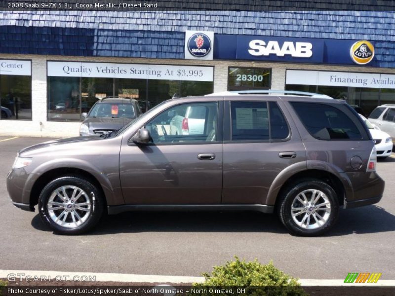 Cocoa Metallic / Desert Sand 2008 Saab 9-7X 5.3i