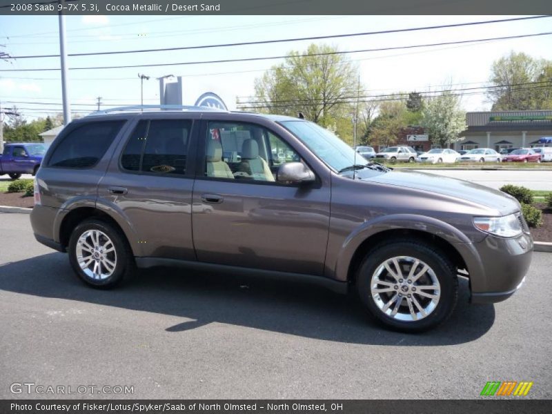 Cocoa Metallic / Desert Sand 2008 Saab 9-7X 5.3i