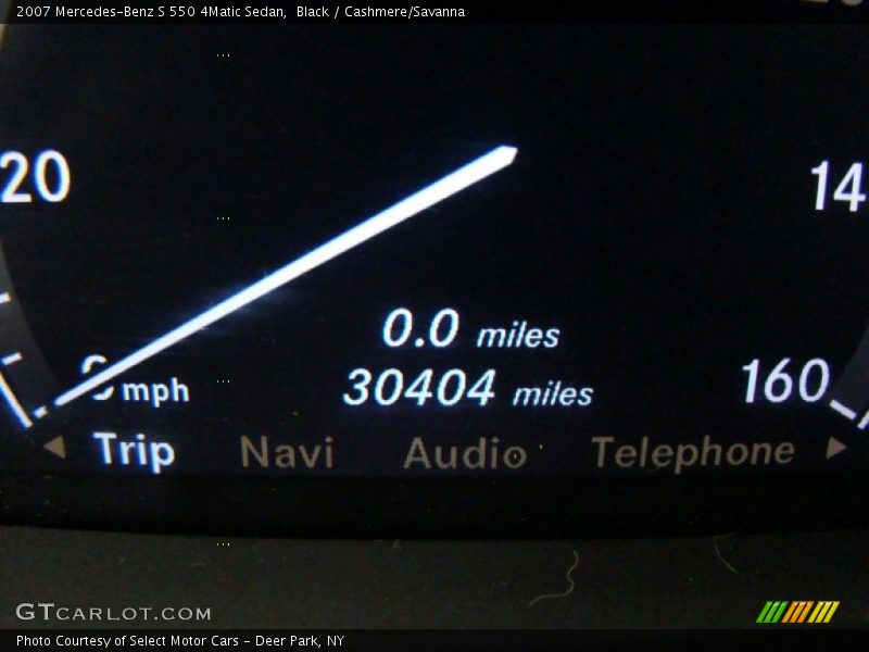 Black / Cashmere/Savanna 2007 Mercedes-Benz S 550 4Matic Sedan