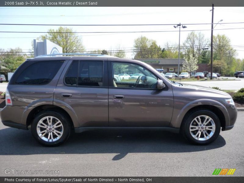 Cocoa Metallic / Desert Sand 2008 Saab 9-7X 5.3i