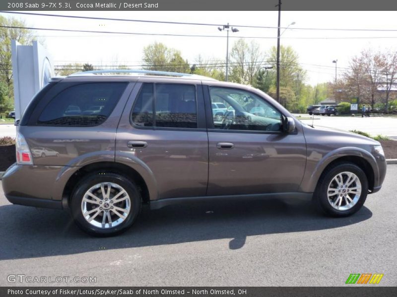 Cocoa Metallic / Desert Sand 2008 Saab 9-7X 5.3i