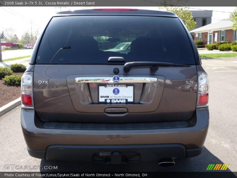 Cocoa Metallic / Desert Sand 2008 Saab 9-7X 5.3i
