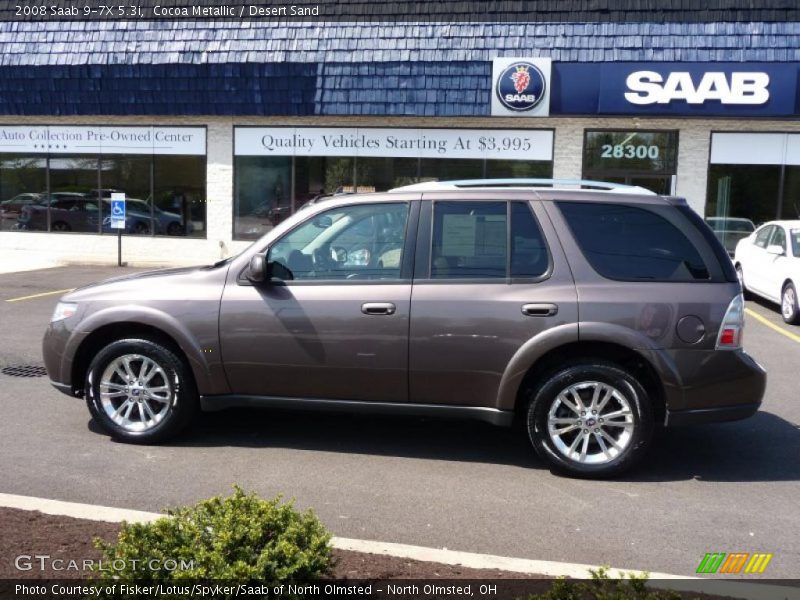 Cocoa Metallic / Desert Sand 2008 Saab 9-7X 5.3i