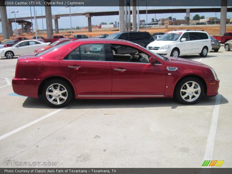 Crystal Red / Cashmere 2009 Cadillac STS V6