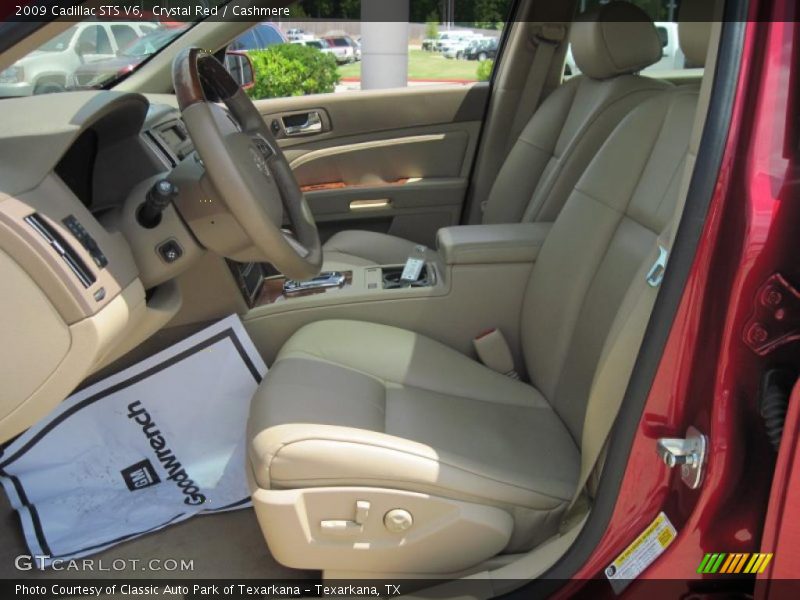 Crystal Red / Cashmere 2009 Cadillac STS V6