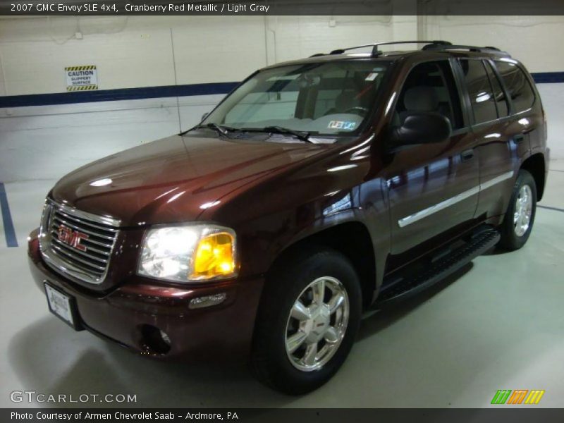 Cranberry Red Metallic / Light Gray 2007 GMC Envoy SLE 4x4