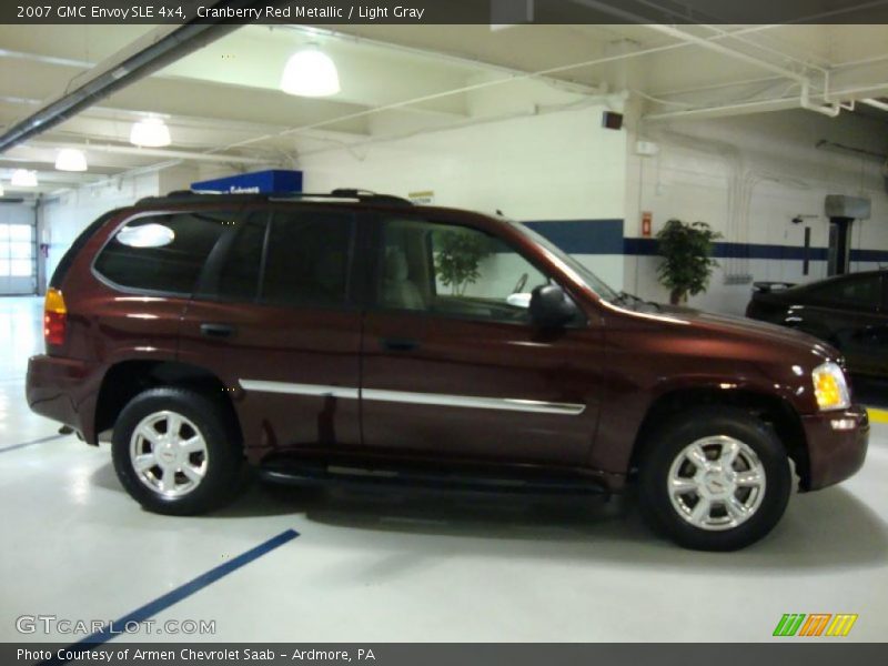 Cranberry Red Metallic / Light Gray 2007 GMC Envoy SLE 4x4
