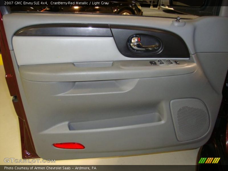 Cranberry Red Metallic / Light Gray 2007 GMC Envoy SLE 4x4
