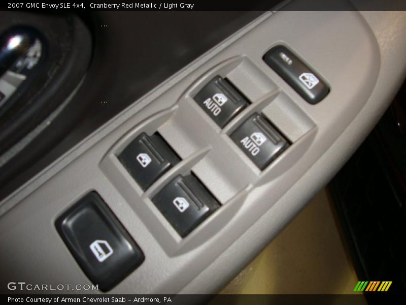 Cranberry Red Metallic / Light Gray 2007 GMC Envoy SLE 4x4