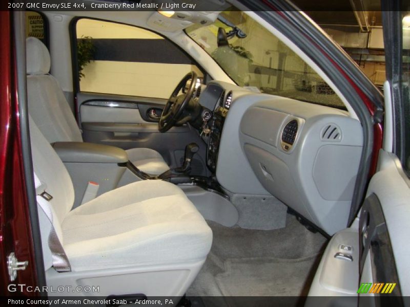 Cranberry Red Metallic / Light Gray 2007 GMC Envoy SLE 4x4
