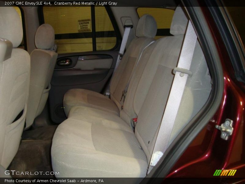 Cranberry Red Metallic / Light Gray 2007 GMC Envoy SLE 4x4