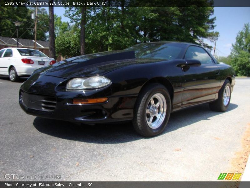 Black / Dark Gray 1999 Chevrolet Camaro Z28 Coupe