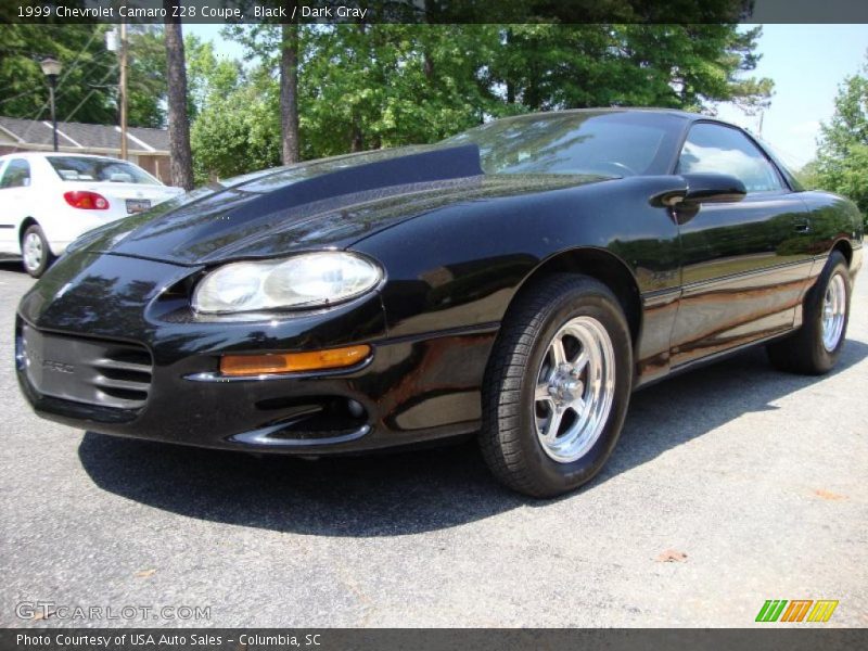 Black / Dark Gray 1999 Chevrolet Camaro Z28 Coupe