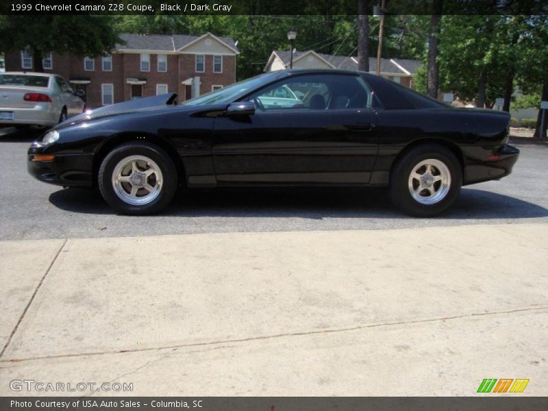 Black / Dark Gray 1999 Chevrolet Camaro Z28 Coupe