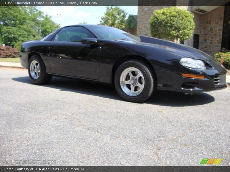 Black / Dark Gray 1999 Chevrolet Camaro Z28 Coupe