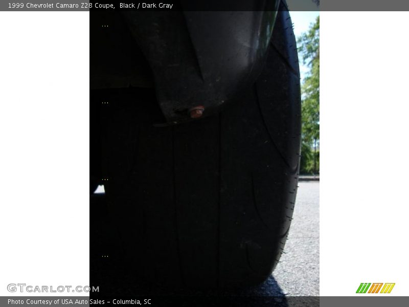 Black / Dark Gray 1999 Chevrolet Camaro Z28 Coupe