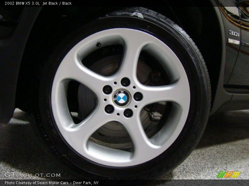 Jet Black / Black 2002 BMW X5 3.0i