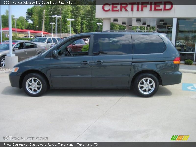 Sage Brush Pearl / Fern 2004 Honda Odyssey EX