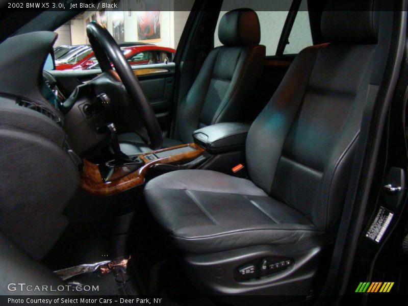 Jet Black / Black 2002 BMW X5 3.0i
