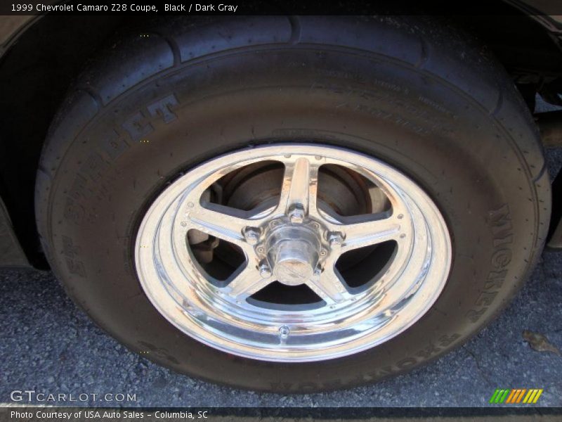 Black / Dark Gray 1999 Chevrolet Camaro Z28 Coupe