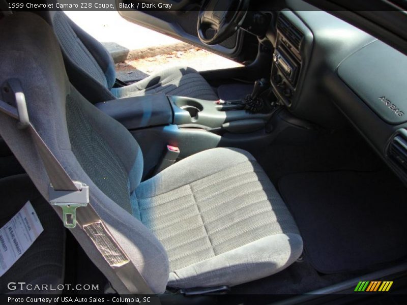 Black / Dark Gray 1999 Chevrolet Camaro Z28 Coupe
