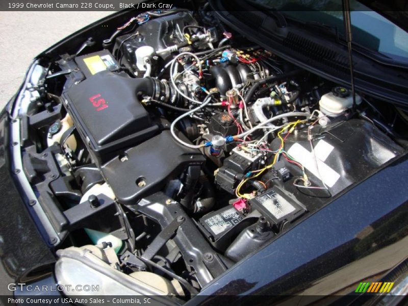 Black / Dark Gray 1999 Chevrolet Camaro Z28 Coupe
