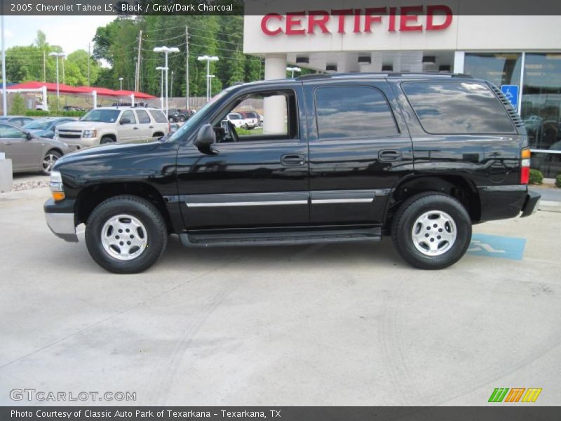 Black / Gray/Dark Charcoal 2005 Chevrolet Tahoe LS