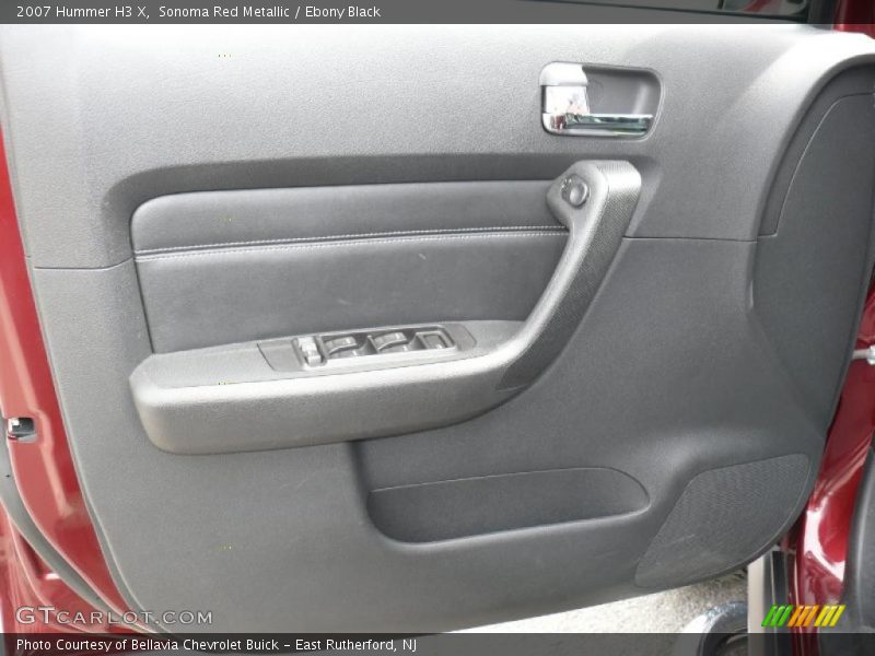 Sonoma Red Metallic / Ebony Black 2007 Hummer H3 X