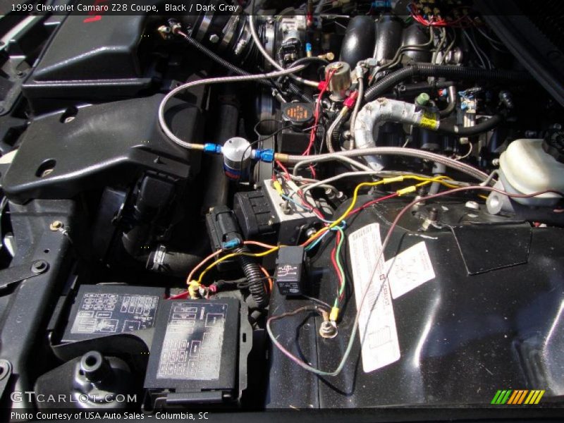 Black / Dark Gray 1999 Chevrolet Camaro Z28 Coupe