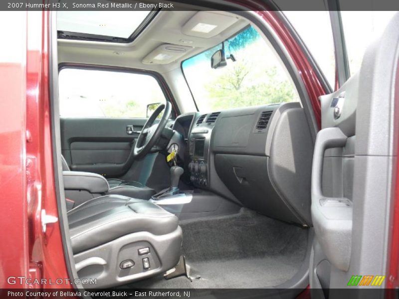 Sonoma Red Metallic / Ebony Black 2007 Hummer H3 X