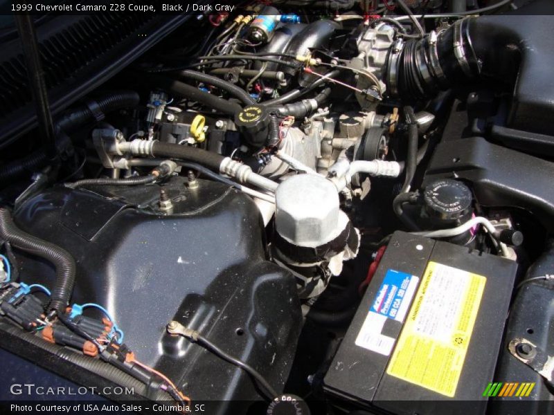 Black / Dark Gray 1999 Chevrolet Camaro Z28 Coupe