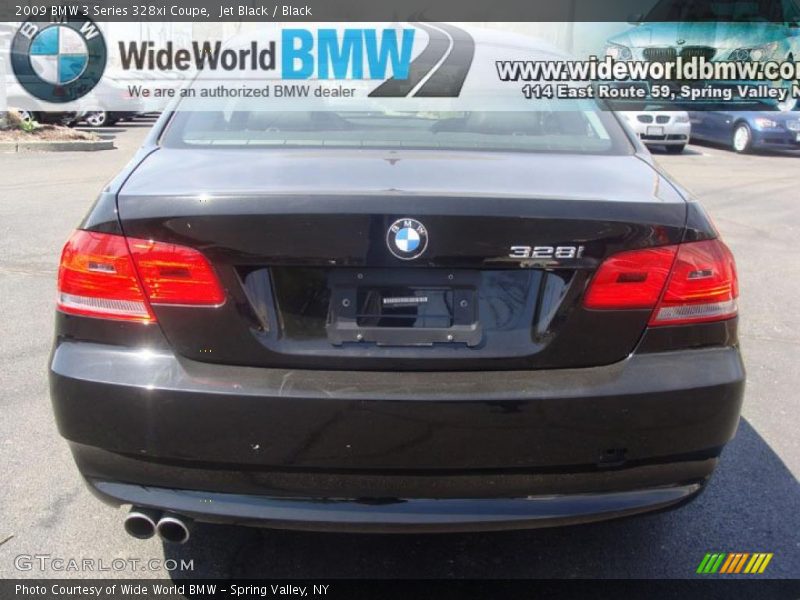 Jet Black / Black 2009 BMW 3 Series 328xi Coupe
