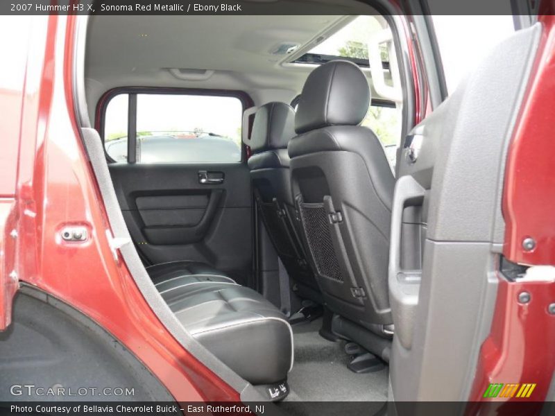 Sonoma Red Metallic / Ebony Black 2007 Hummer H3 X