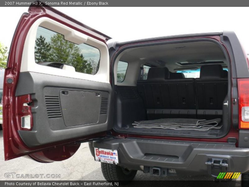 Sonoma Red Metallic / Ebony Black 2007 Hummer H3 X