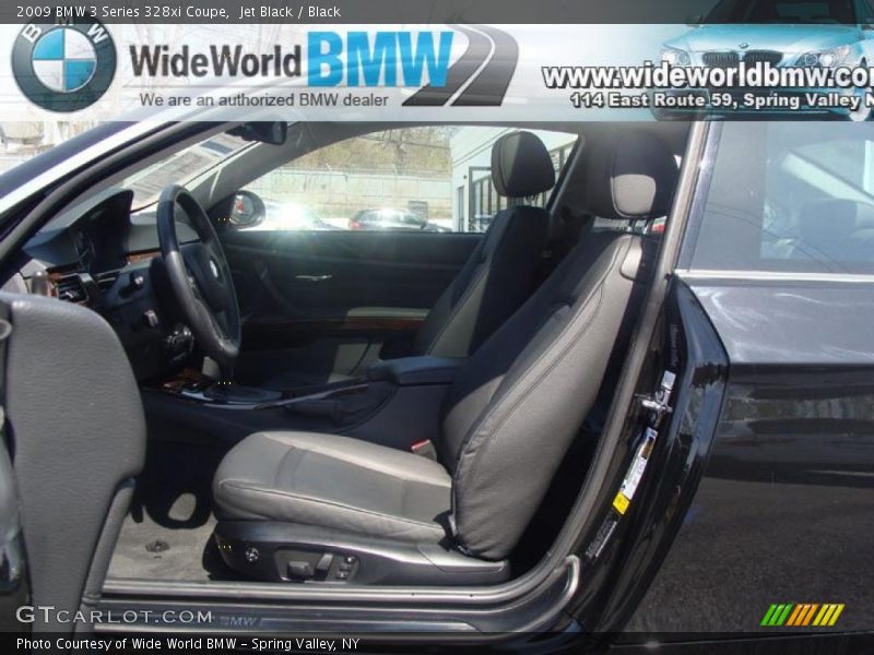 Jet Black / Black 2009 BMW 3 Series 328xi Coupe