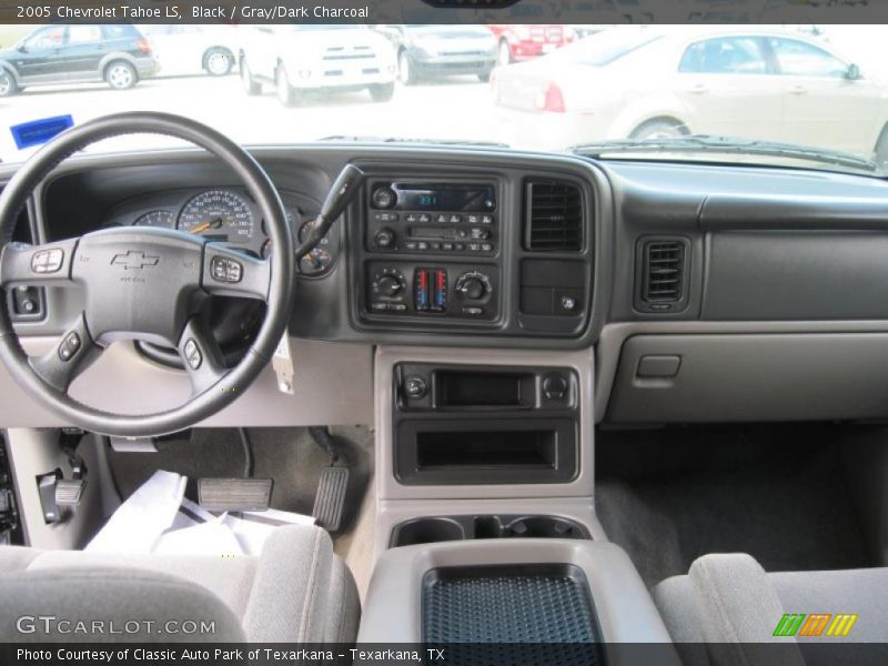 Black / Gray/Dark Charcoal 2005 Chevrolet Tahoe LS