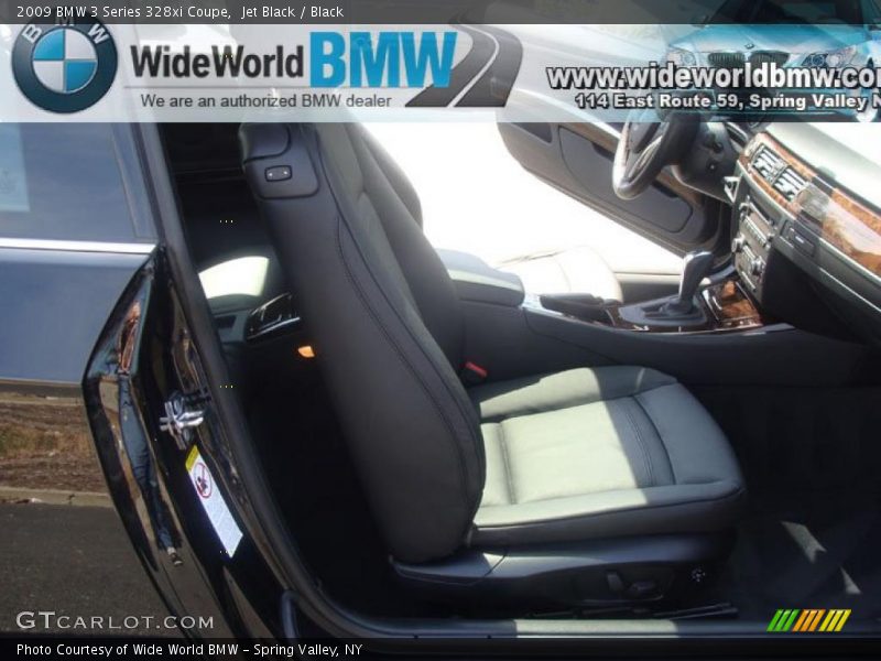 Jet Black / Black 2009 BMW 3 Series 328xi Coupe